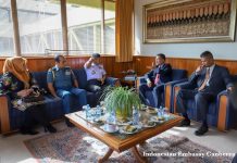 Indonesian Ambassador expressed satisfaction on close cooperation for borders protection