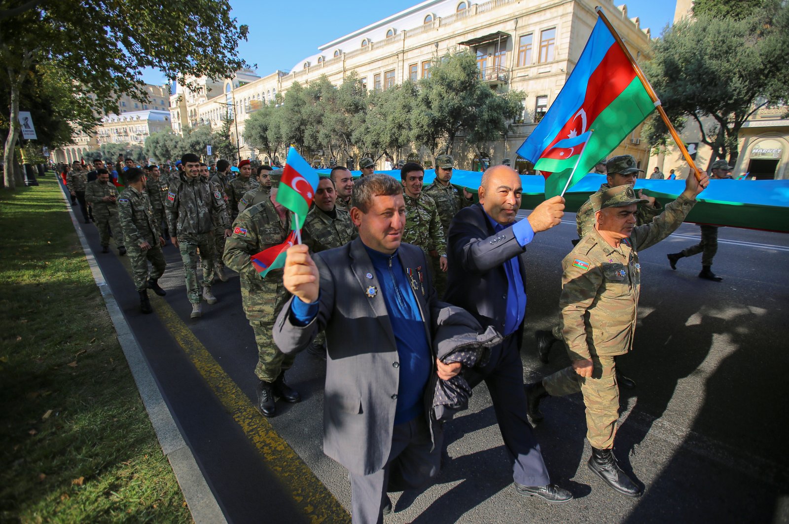 Azeri people celebrates Victory Day - VibeMedia