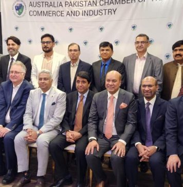 Irfan Shaukat reaffirmed Pakistan’s commitment to strengthening business ties with Australia