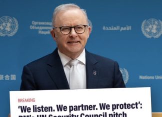 Australia launches bid for UN Security Council seat