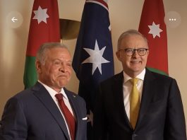 Australia, Jordan Reaffirm Support for Independent Palestinian State, Middle East Peace and Counterterrorism
