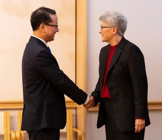 Chinese ambassador meets Penny Wong to discuss bilateral relations